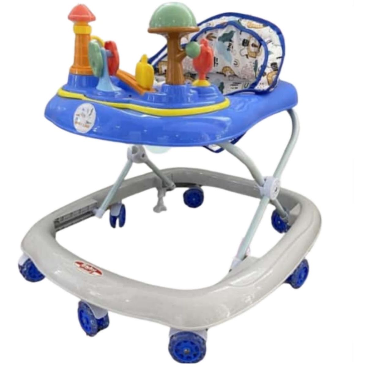 BABY HAPPY - Andador con Tablero Musical HONGUITO AZUL