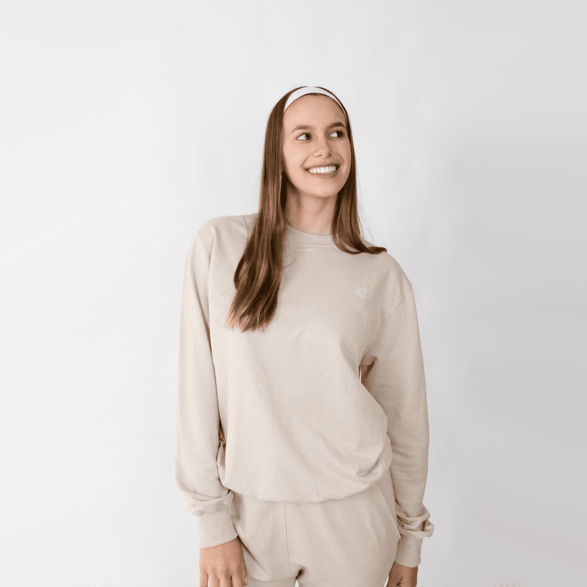 CINCO AM - ACTIVE01 POLERA UNISEX AVENA  CINCO AM