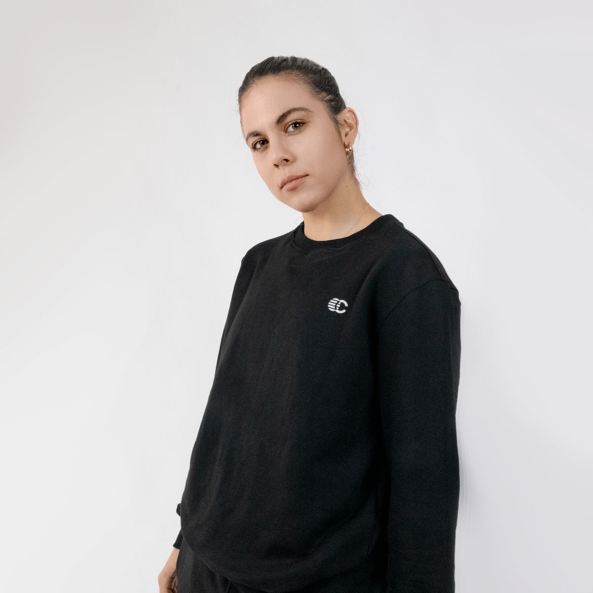 CINCO AM - ACTIVE01 POLERA UNISEX NEGRO