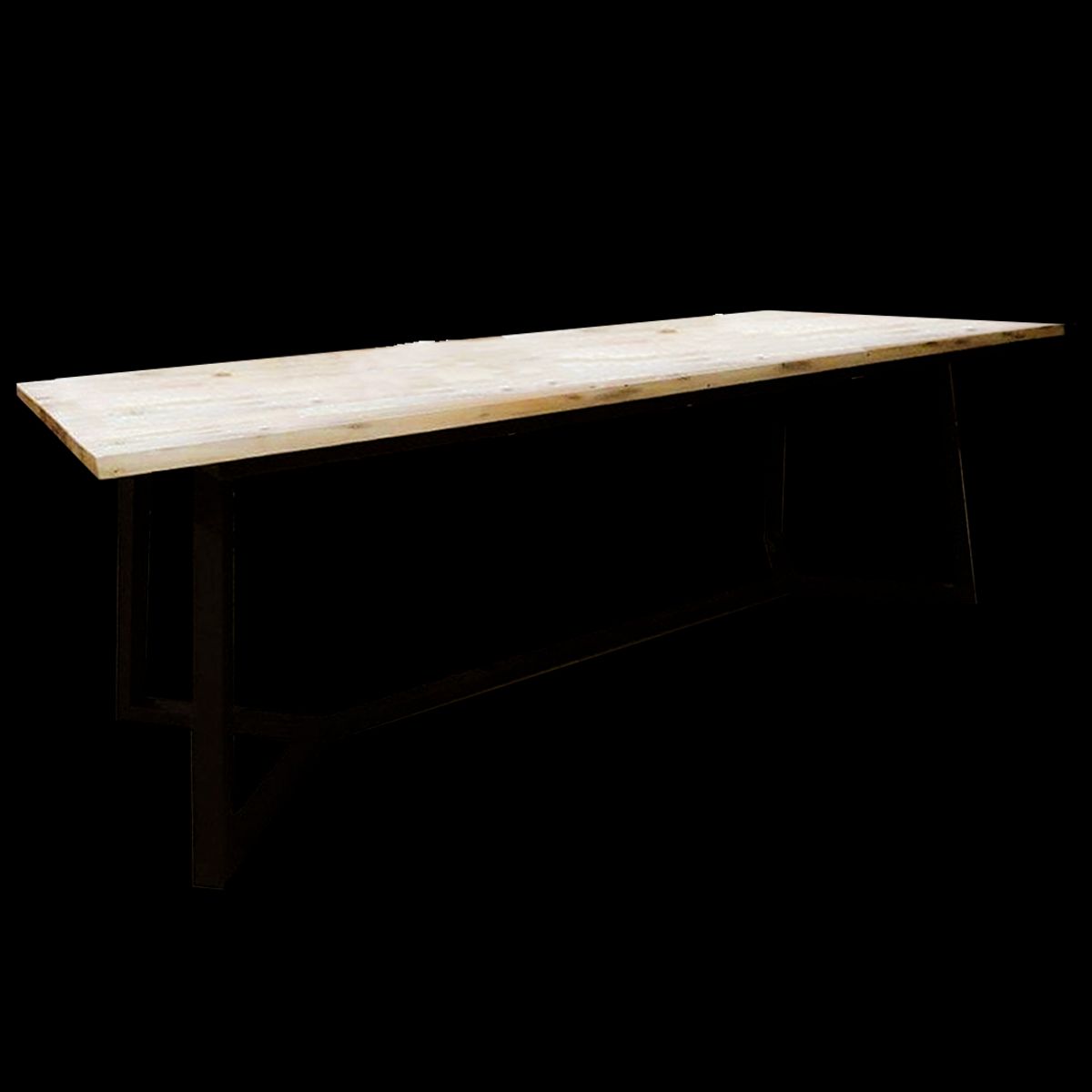 NACION MUEBLES - ESCRITORIO ROMEO COLOR DUNA ESTRUCTURA DE FIERRO NM