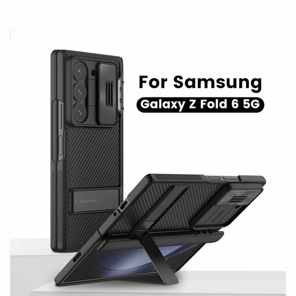 NILLKIN - Case Nillkin Camshield Fold Case Samsung Z FOLD 6 - Negro