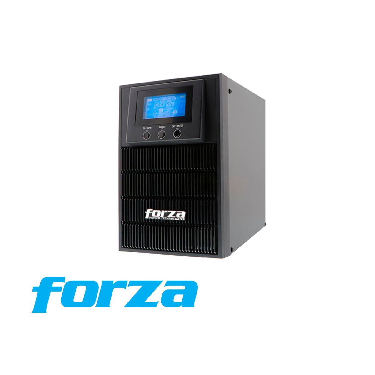 FORZA - UPS ON-LINE FDC-2002T FORZA 2000VA  1800W 4 SALIDAS 5-20R LCD 7