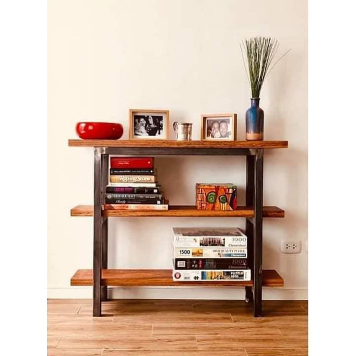 NACION MUEBLES - ESTANTE RONALD COLOR CEDRO NM