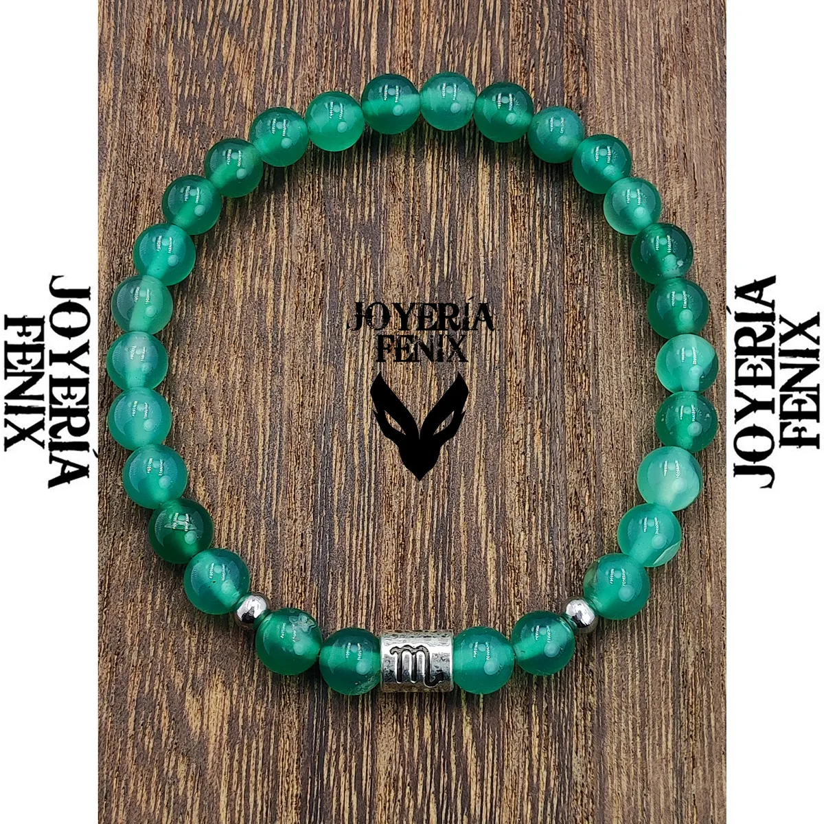 JOYERIA FENIX - Pulsera Zodiacal Piedra Natural 6mm - Joyería Fénix