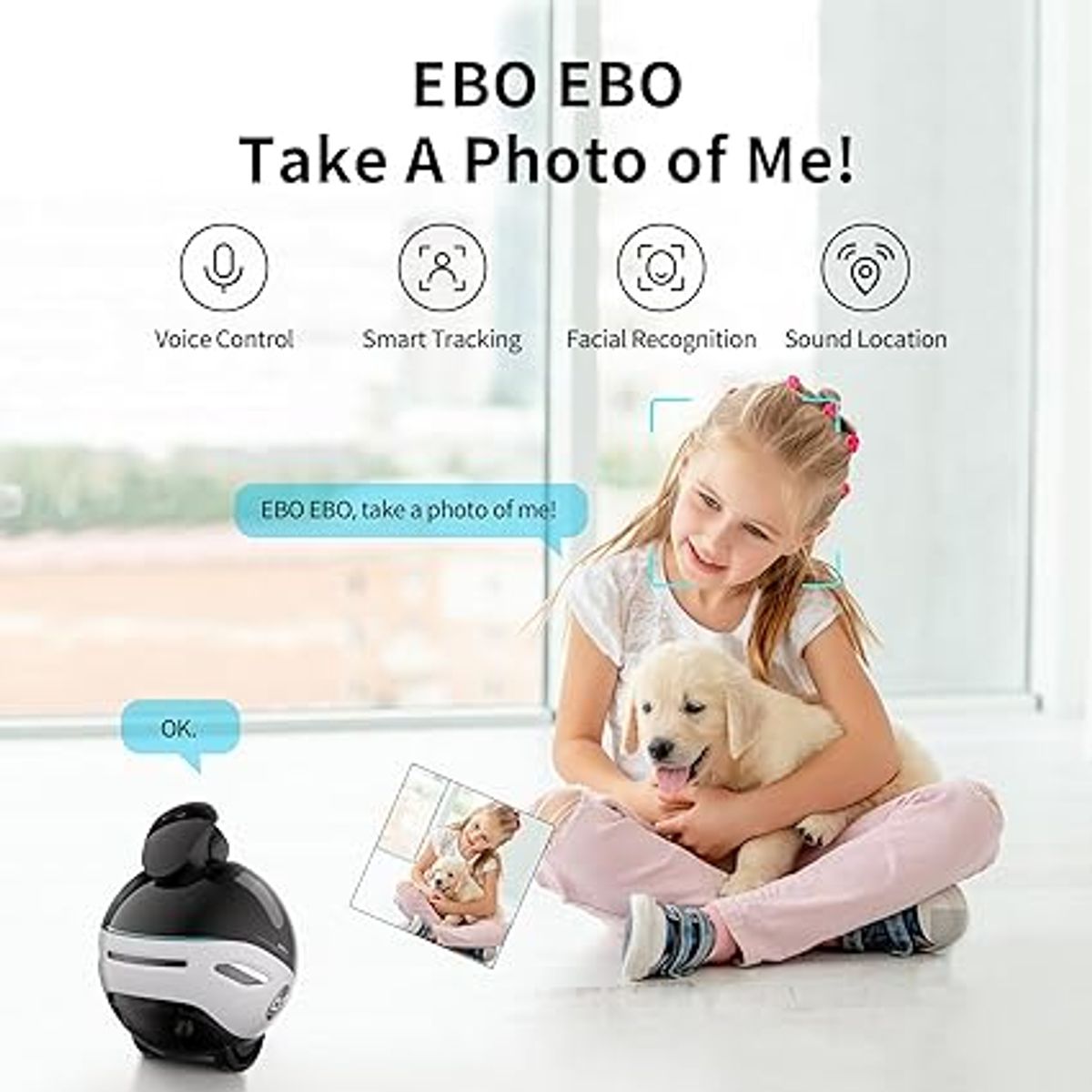 ENABOT - Enabot EBO X Home Robot Harman Audio Altavoz