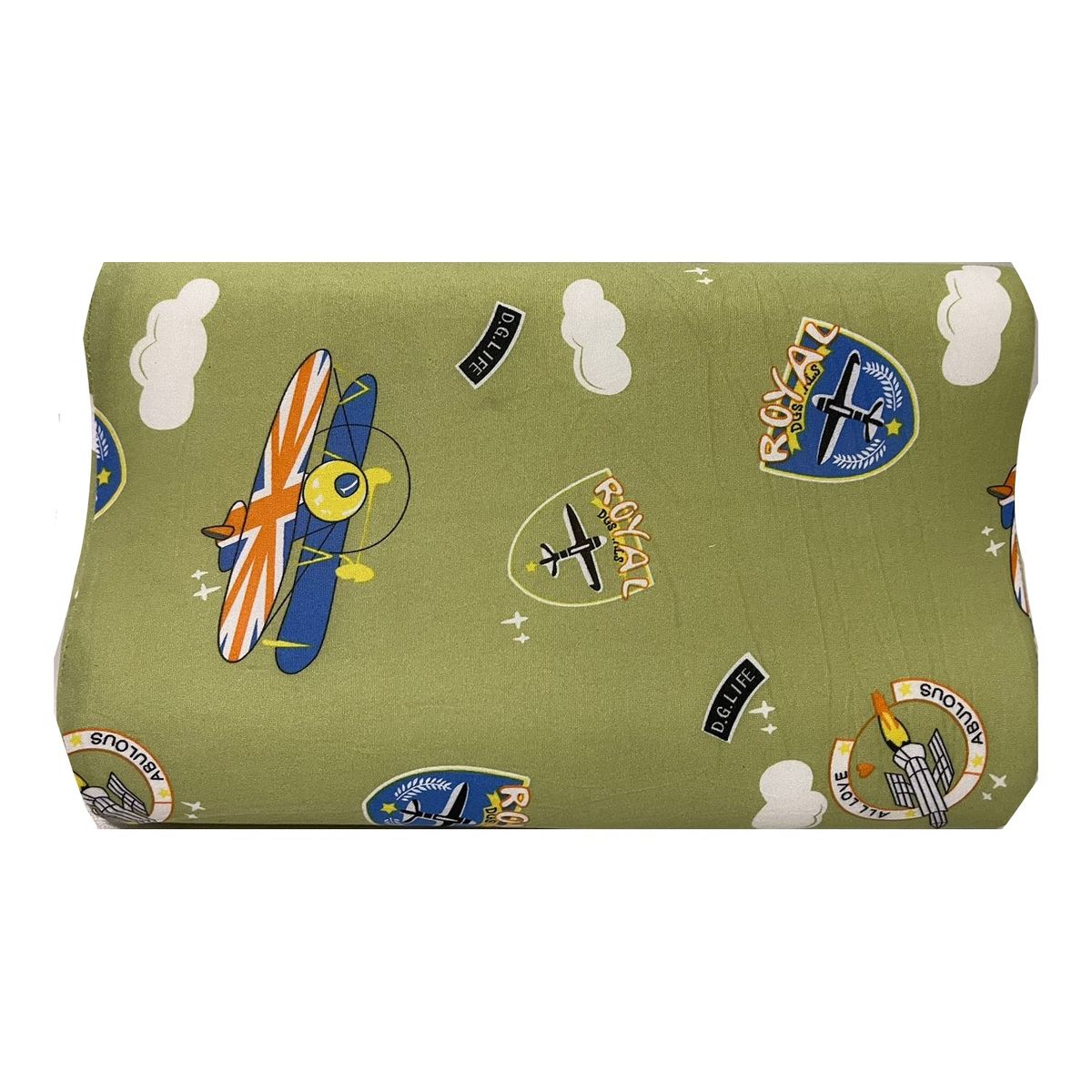 GENERICO - Almohada Viscoelástica Ergonómica para Niños Masculino color aleatorio