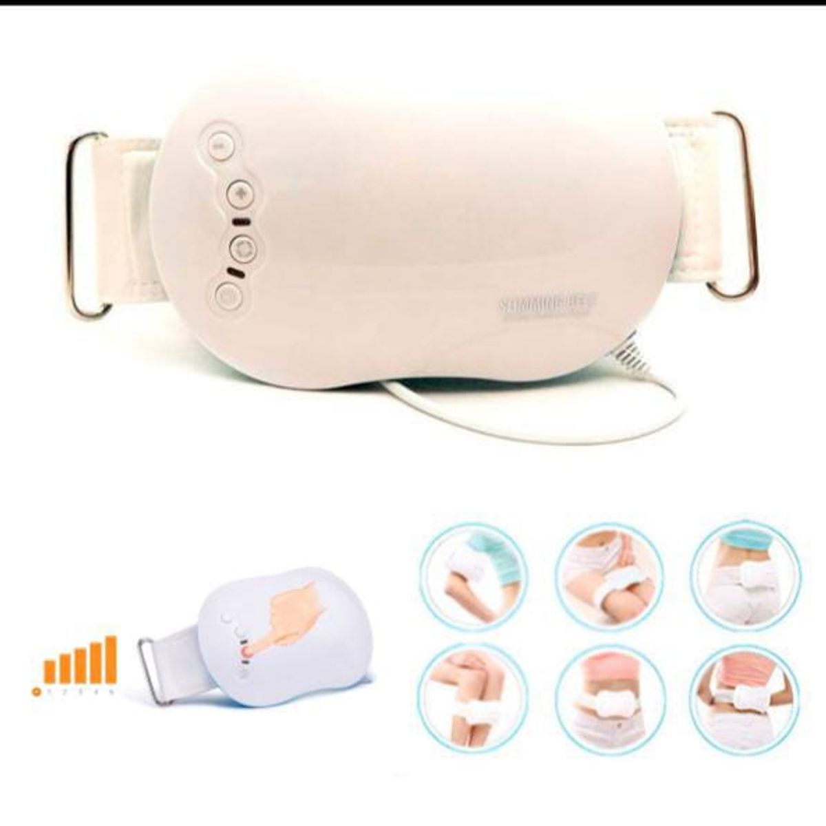 GENERICO - Cinturón masajeador terapéutico USB