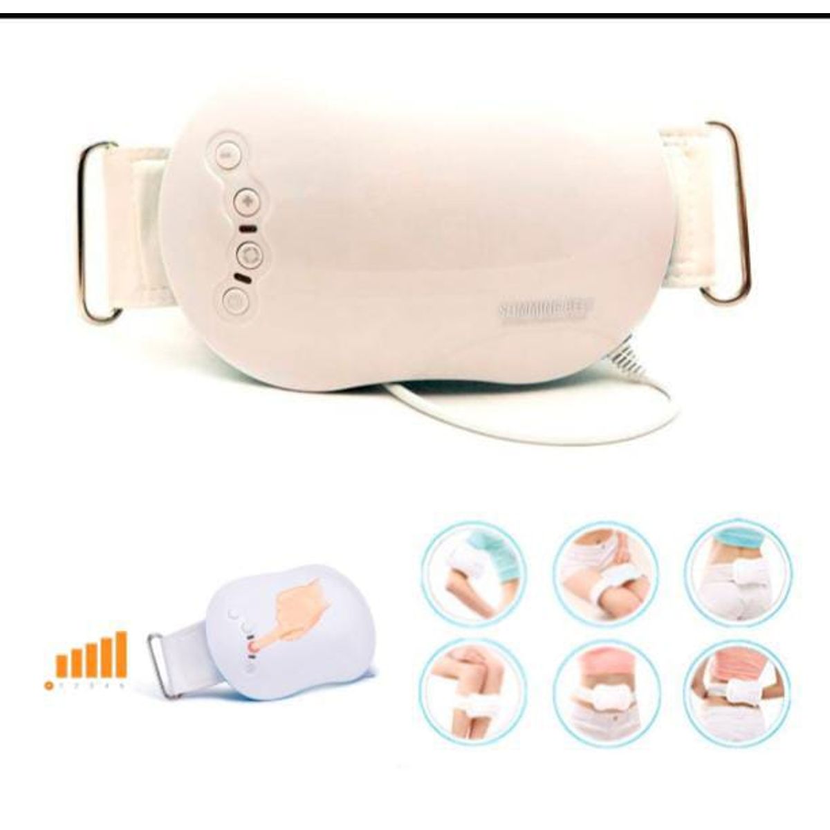 GENERICO - Cinturón masajeador terapéutico USB