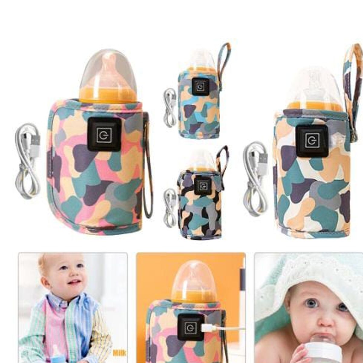 GENERICO - Preservante Calentador de biberones/agua con 3 velocidades