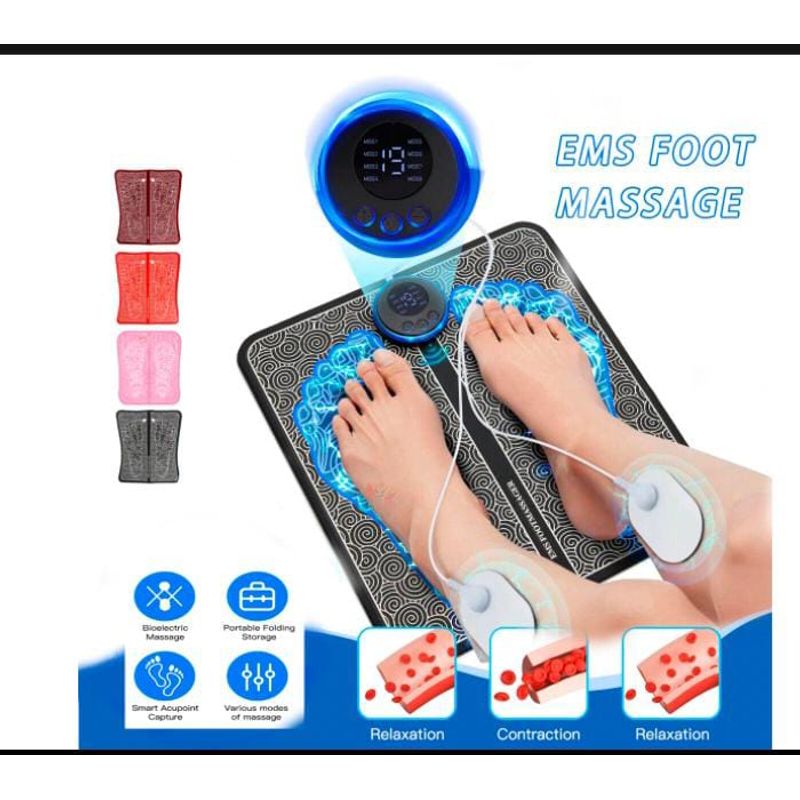GENERICO - Masajeador eléctrico EMS para pies
