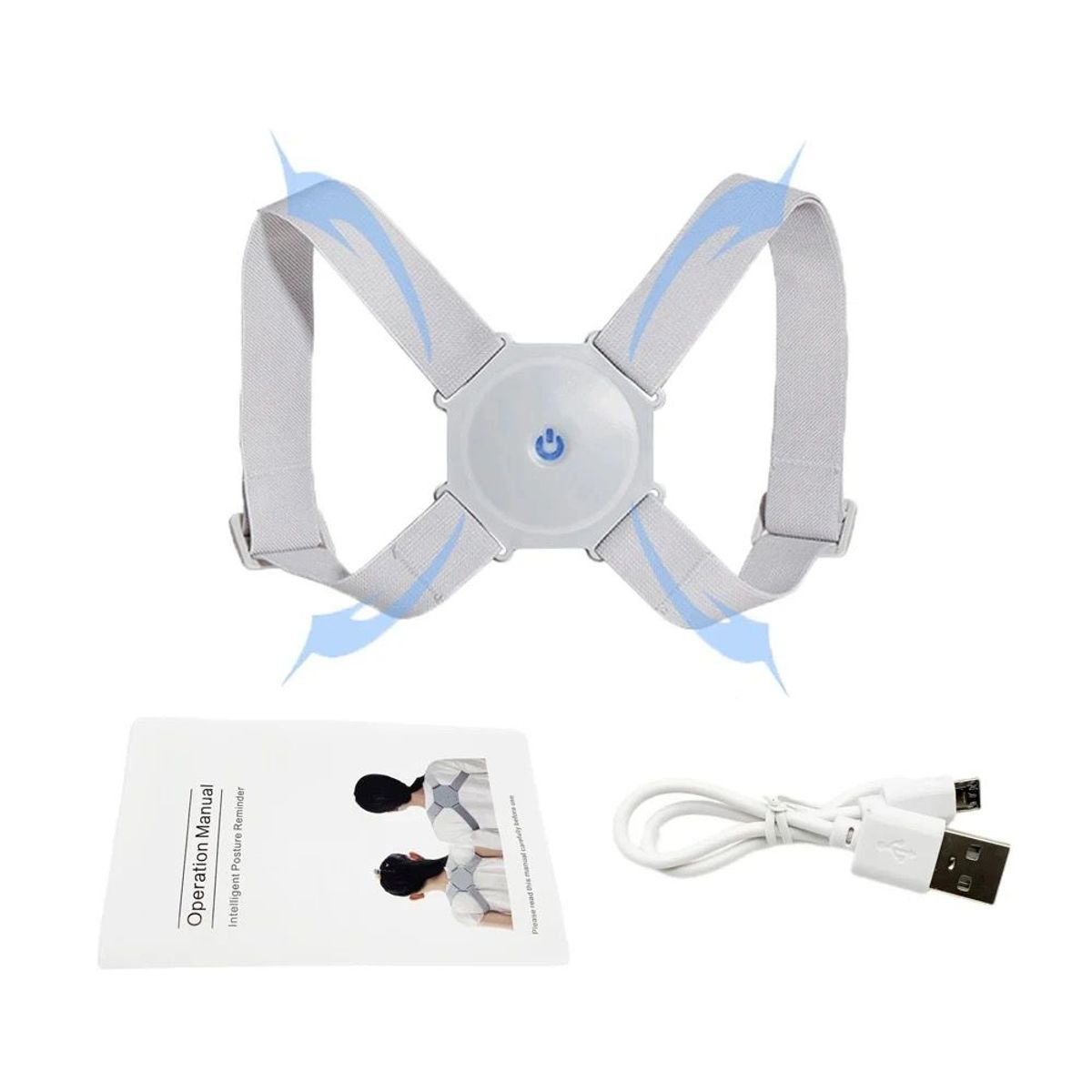 OEM - Corrector de Postura Ajustable con Sensor Inteligente