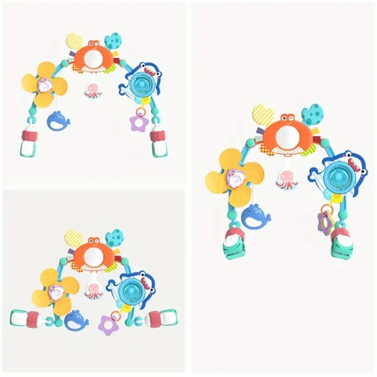 GENERICO - Móvil para coche - arco sonajero - cangrejo