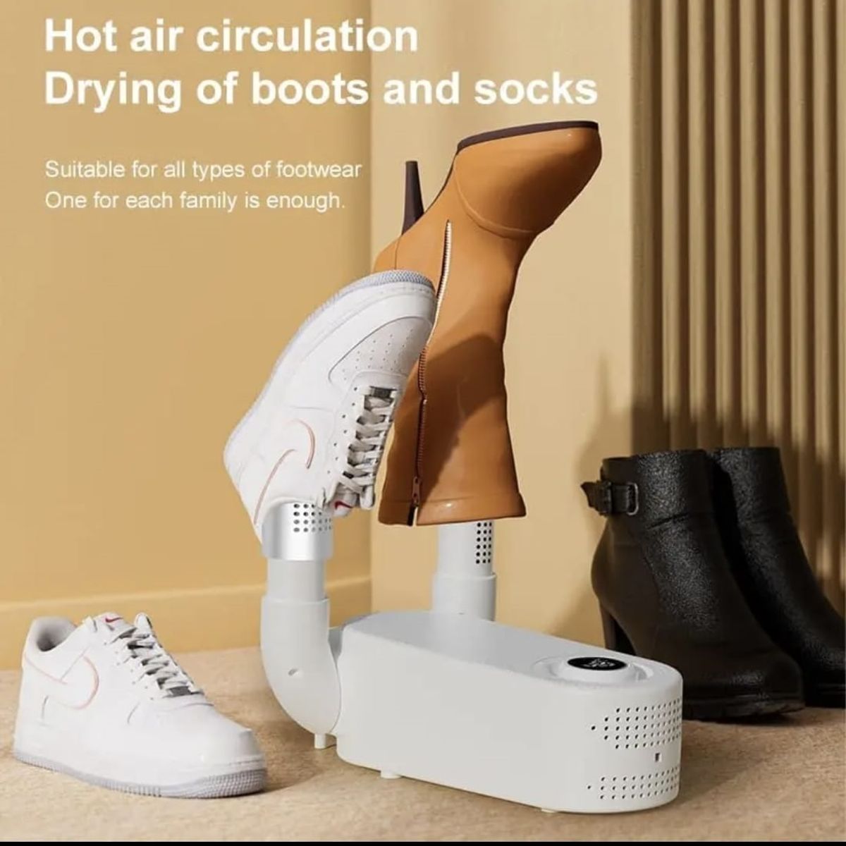 GENERICO - Secador Eléctrico de Zapatos o Zapatillas