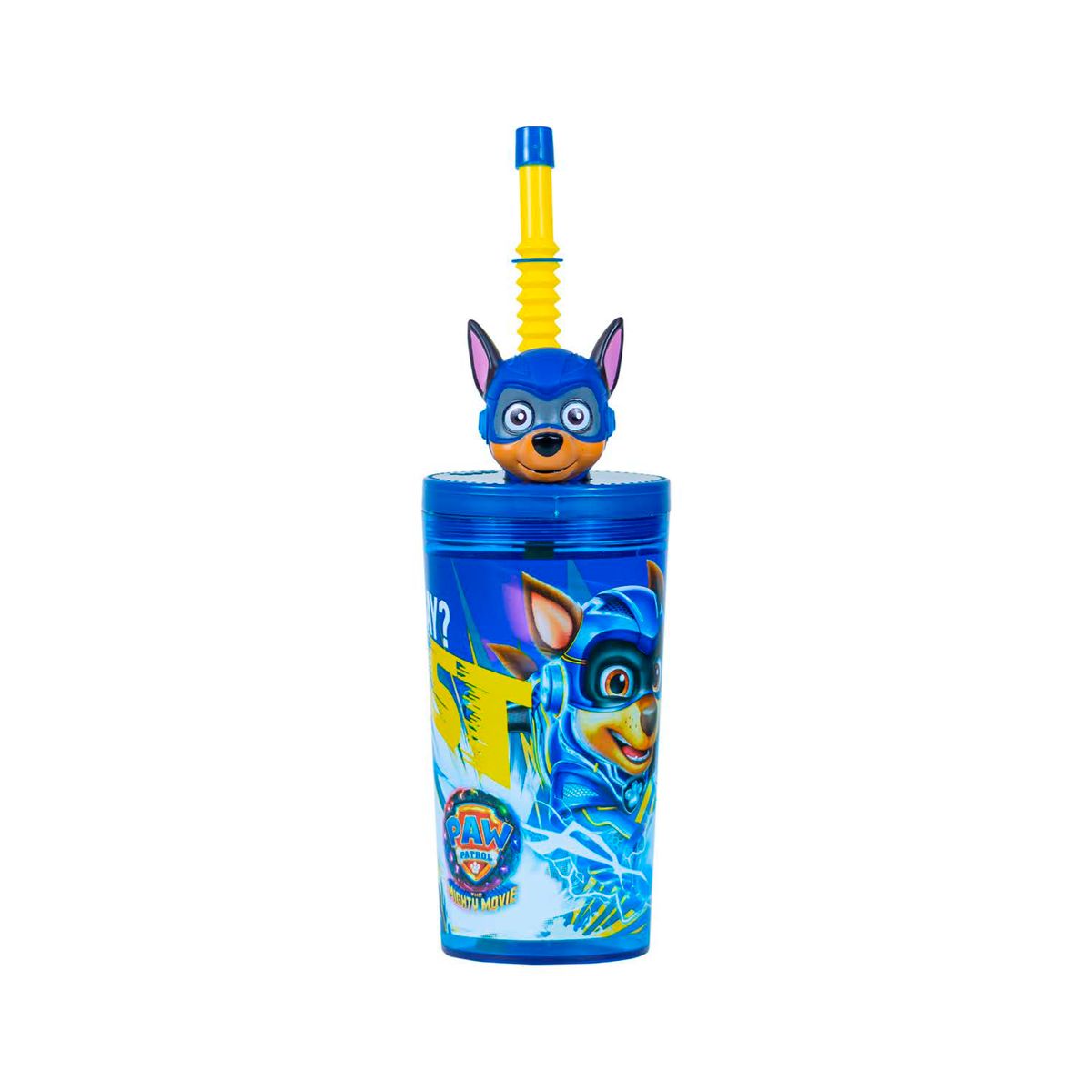 SCOOL - Vaso tumbler con caña - Paw Patrol Chase