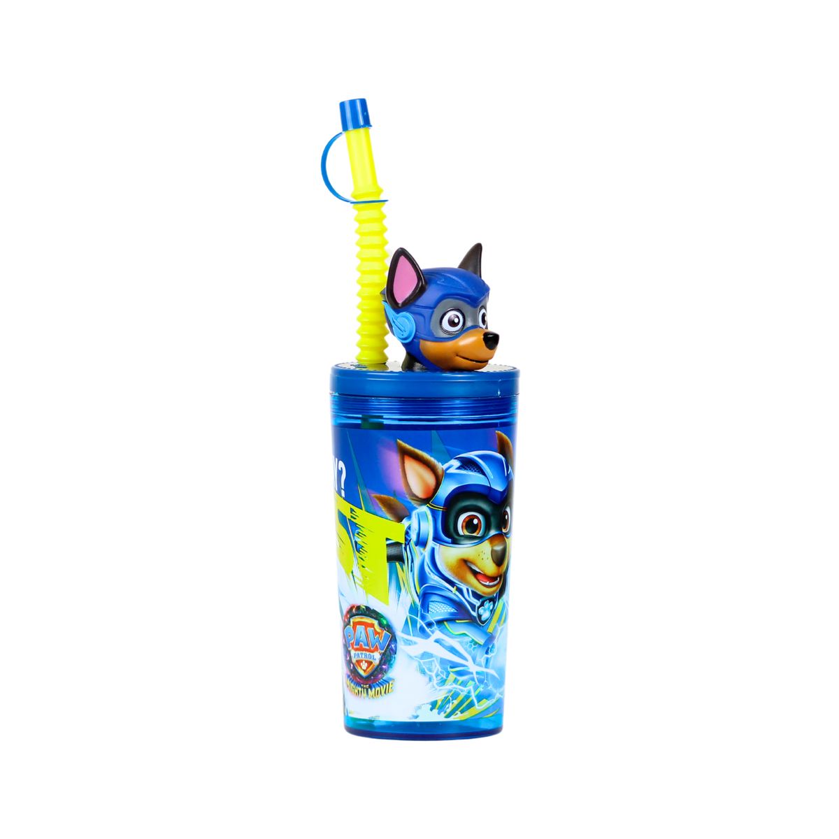 SCOOL - Vaso tumbler con caña - Paw Patrol Chase