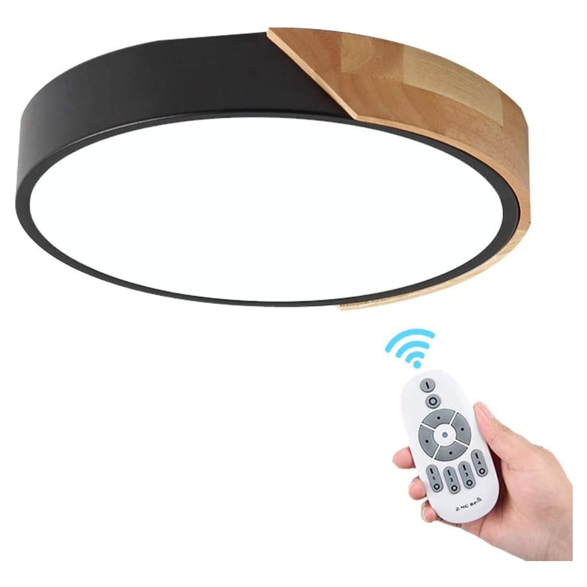 HOME NEAT - LED Lámpara de Techo Moderna Ø30cm Regulable Redondo para Habitacion