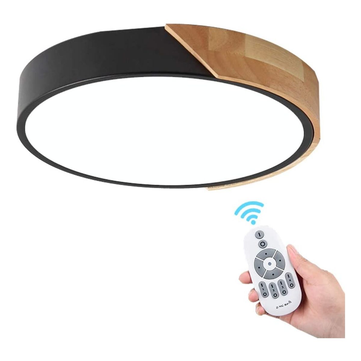 HOME NEAT - LED Lámpara de Techo Moderna Ø30cm Regulable Redondo para Habitacion