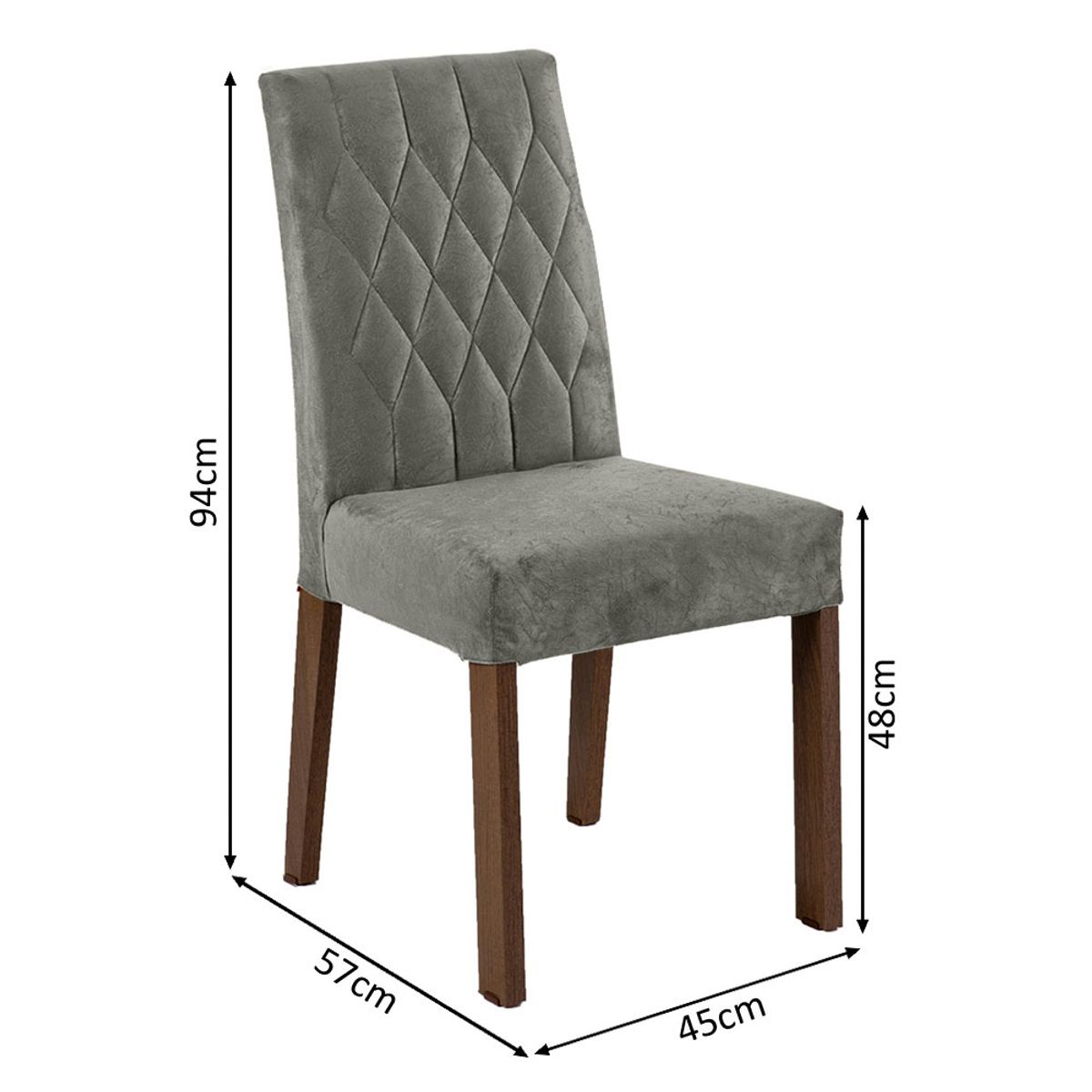 MADESA - Juego de Comedor Leila con 8 Sillas