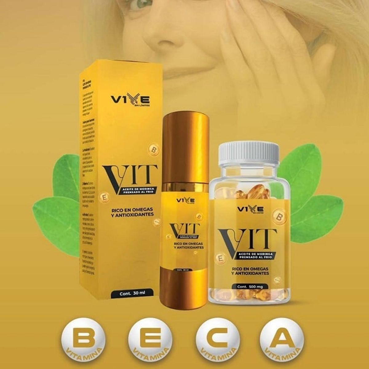 GENERICO - Aceite de Moringa Spray -Desvanece manchas del rostro - Vive Diferente & Saludable