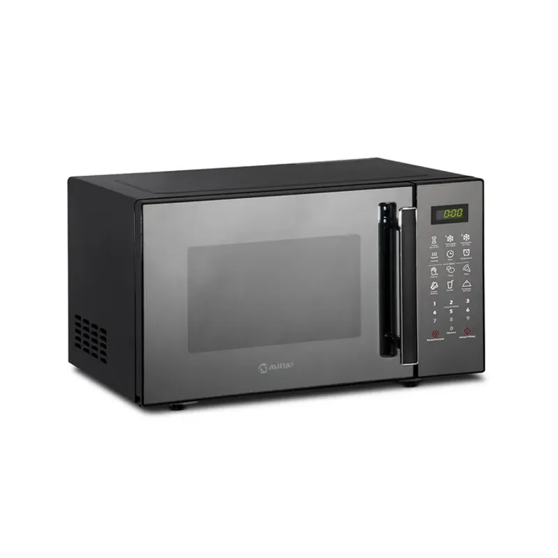 MIRAY - Horno Microondas Miray Negro Espejado Capacidad 25 Litros HMM-25N.