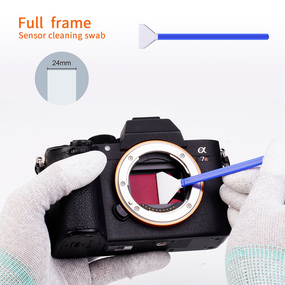 K&F CONCEPT - Hisopo de limpieza para sensor Full Frame K&F Concept