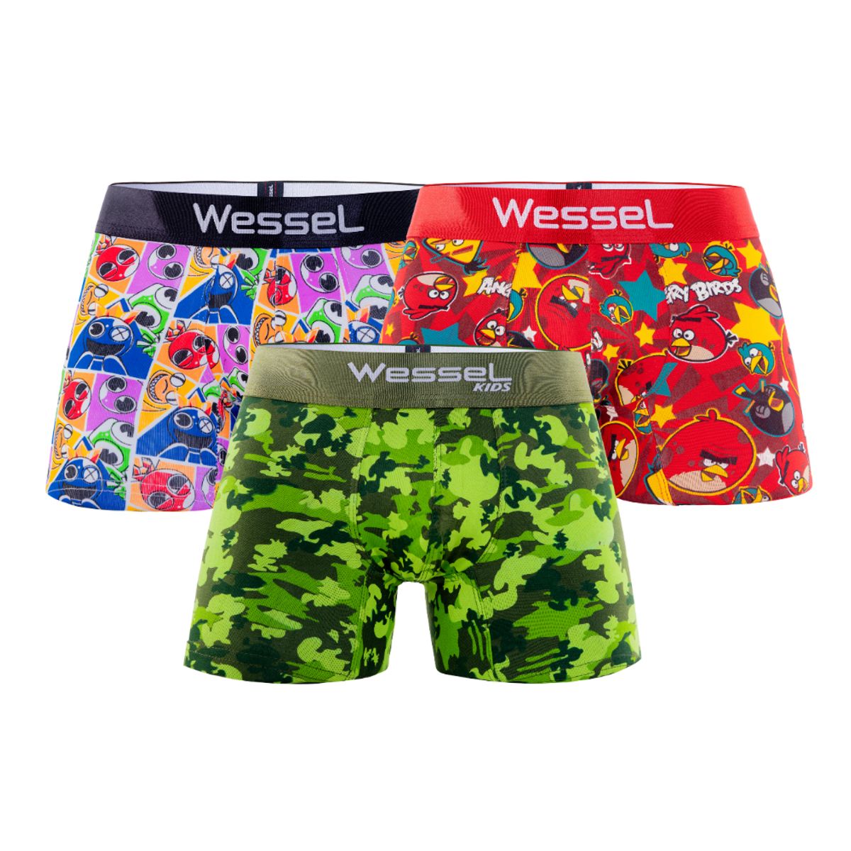 WESSEL - BOXER KIDS PACK W1 X3