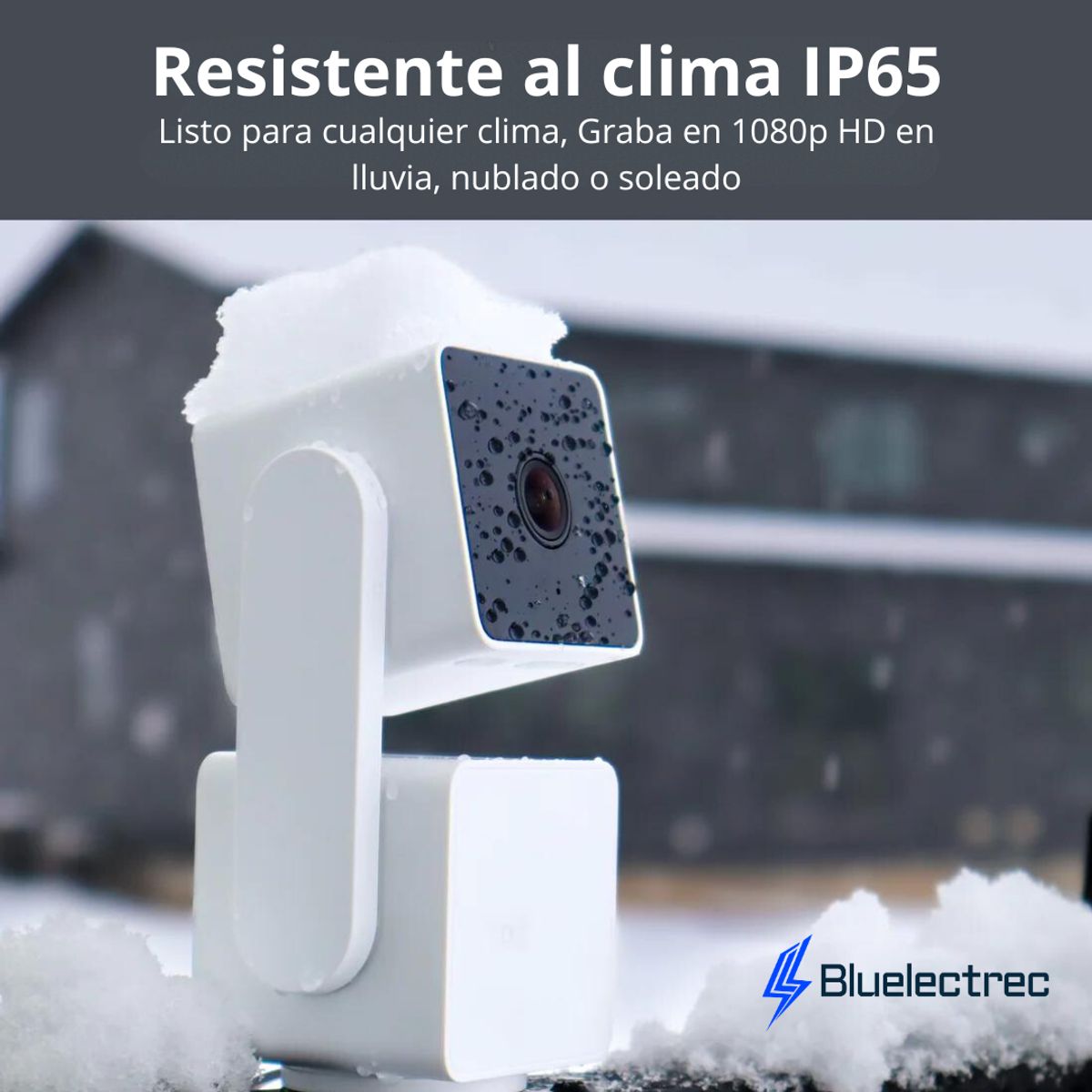 WYZE - Cámara de seguridad 360° Visión de noche a color Wi-Fi - Wyze Cam Pan v3