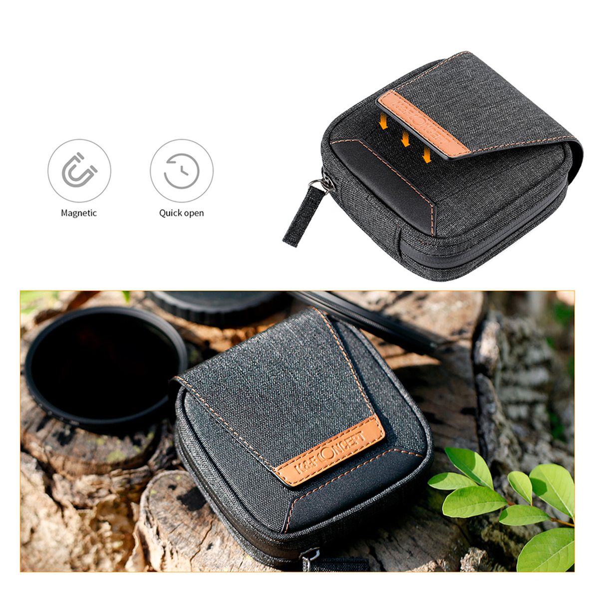 K&F CONCEPT - Estuche para filtros K&F Concept - KF13117