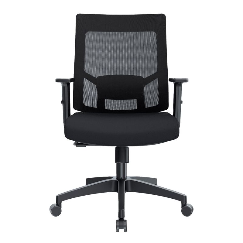 OFIDEAS - Silla de Oficina Ergonómica Radius Negro Gerente Ofideas