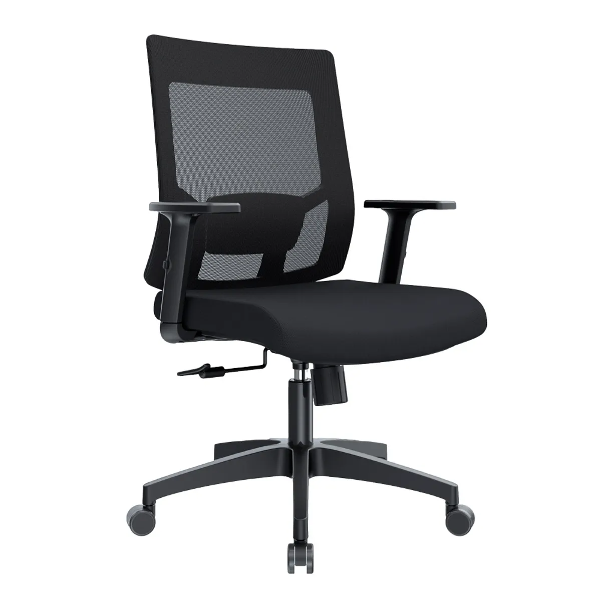 OFIDEAS - Silla de Oficina Ergonómica Radius Negro Gerente Ofideas