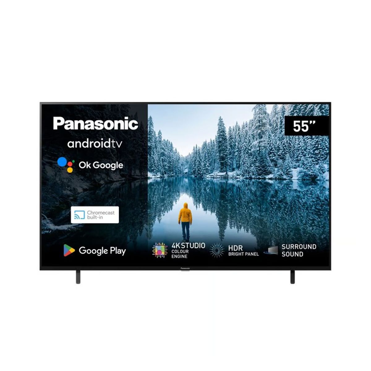 PANASONIC - TELEVISOR PANASONIC 55 4K UHD ANDROID TC-55MX700P.