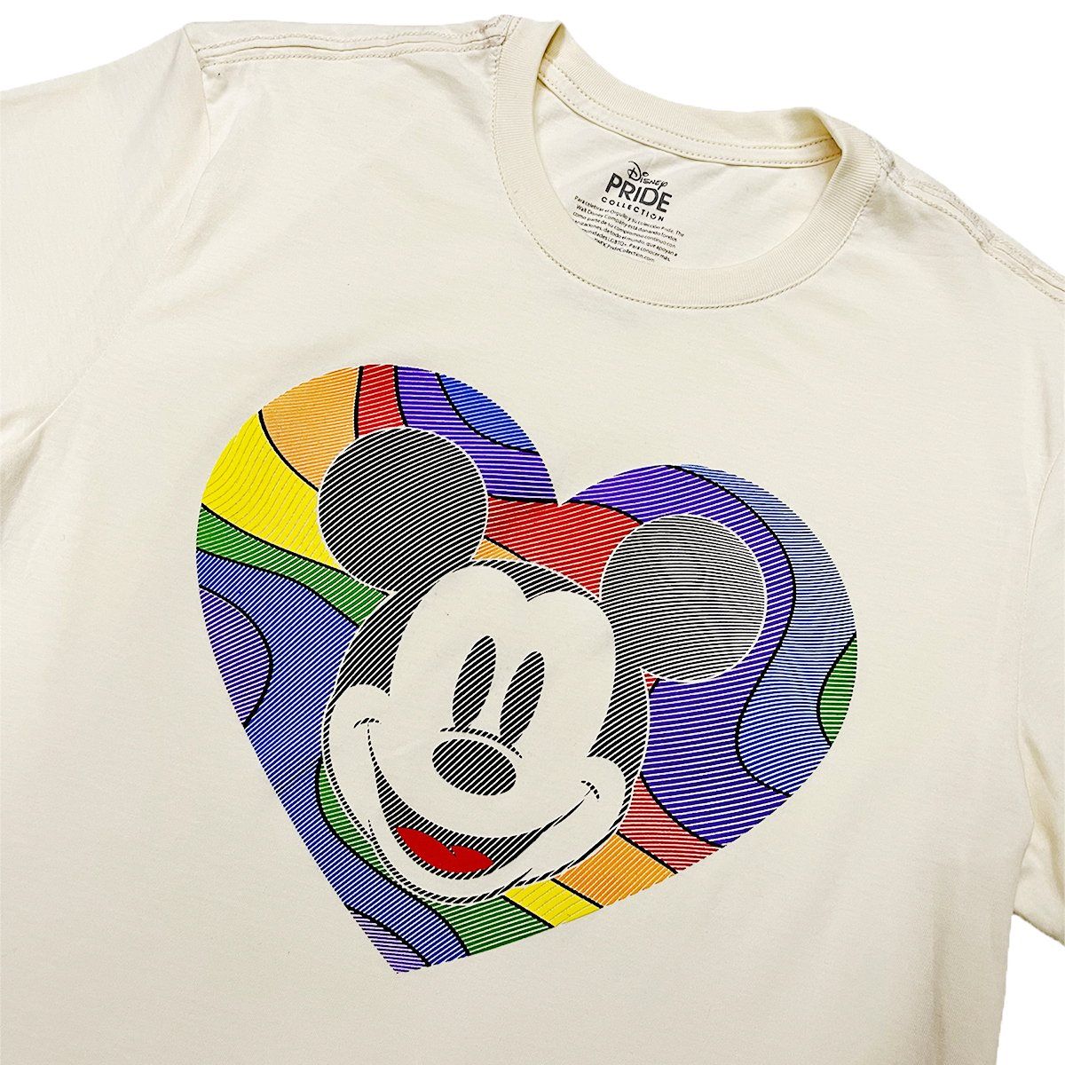 DISNEY - POLO BLANCO  DISNEY PRIDE