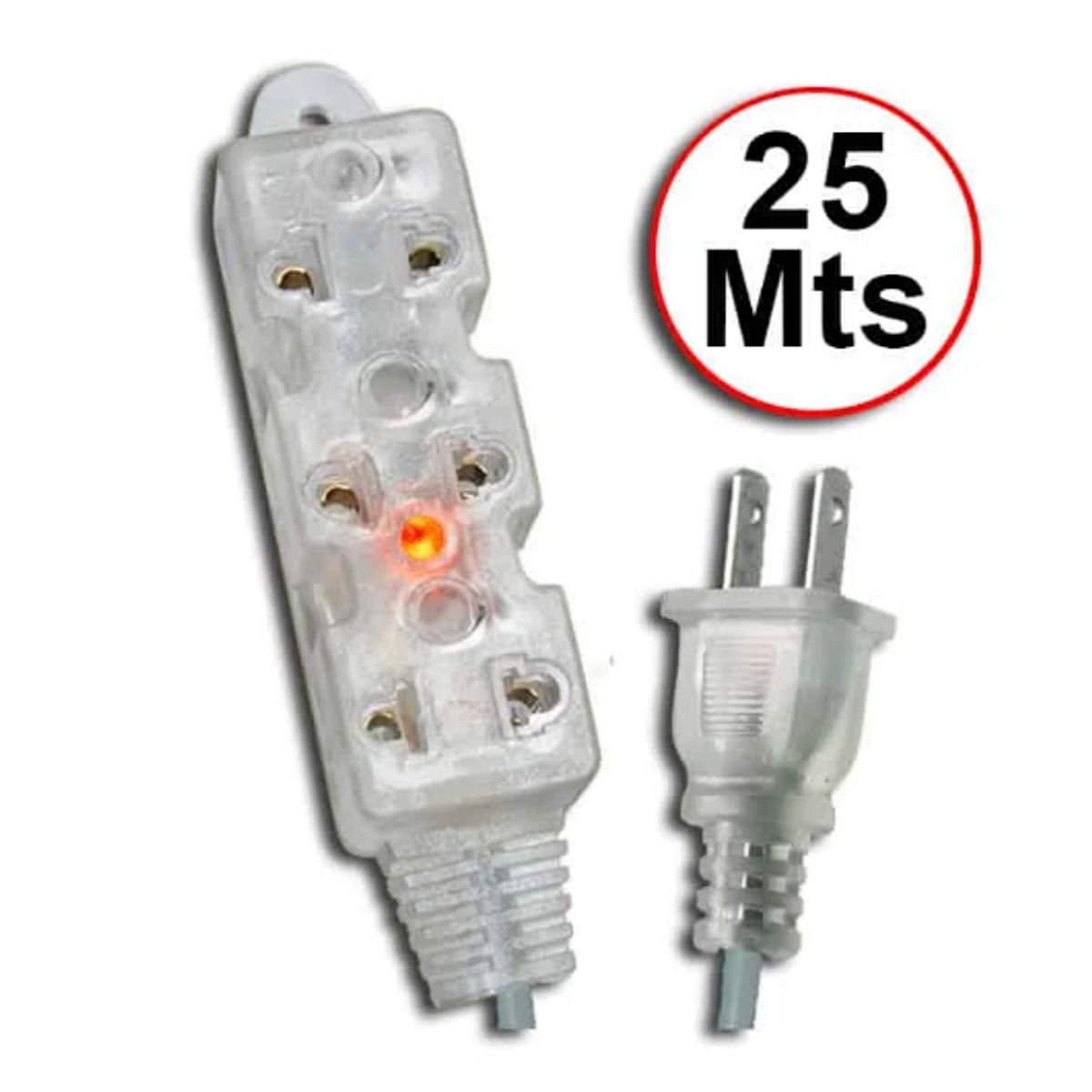 OPALUX - Extensión Transparente Siliconada 25M OP-1030-25T OPALUX