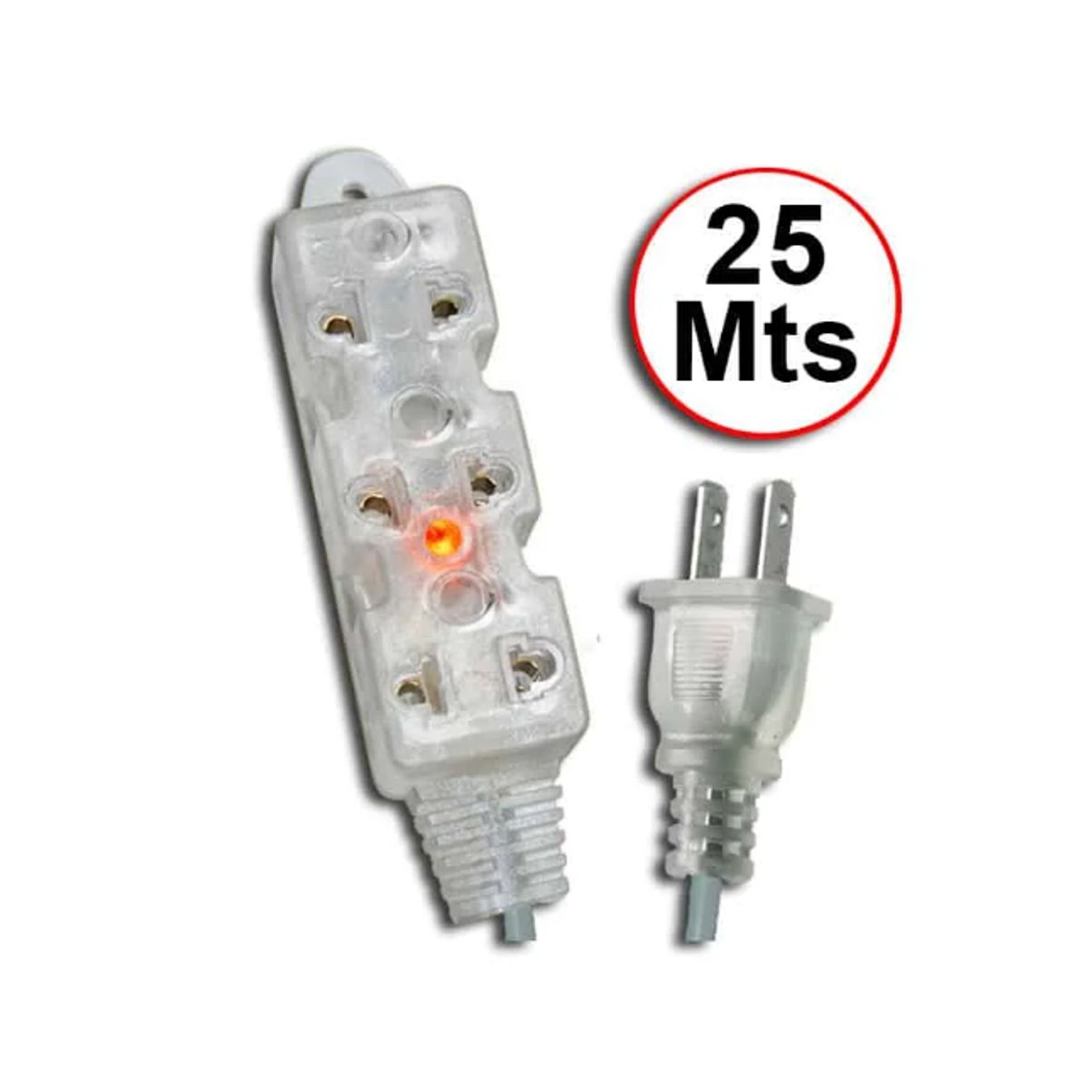 OPALUX - Extensión Transparente Siliconada 25M OP-1030-25T OPALUX