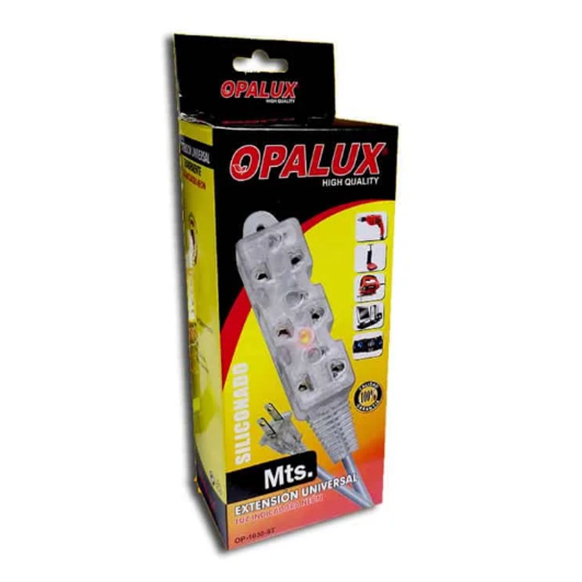 OPALUX - Extensión Transparente Siliconada 25M OP-1030-25T OPALUX