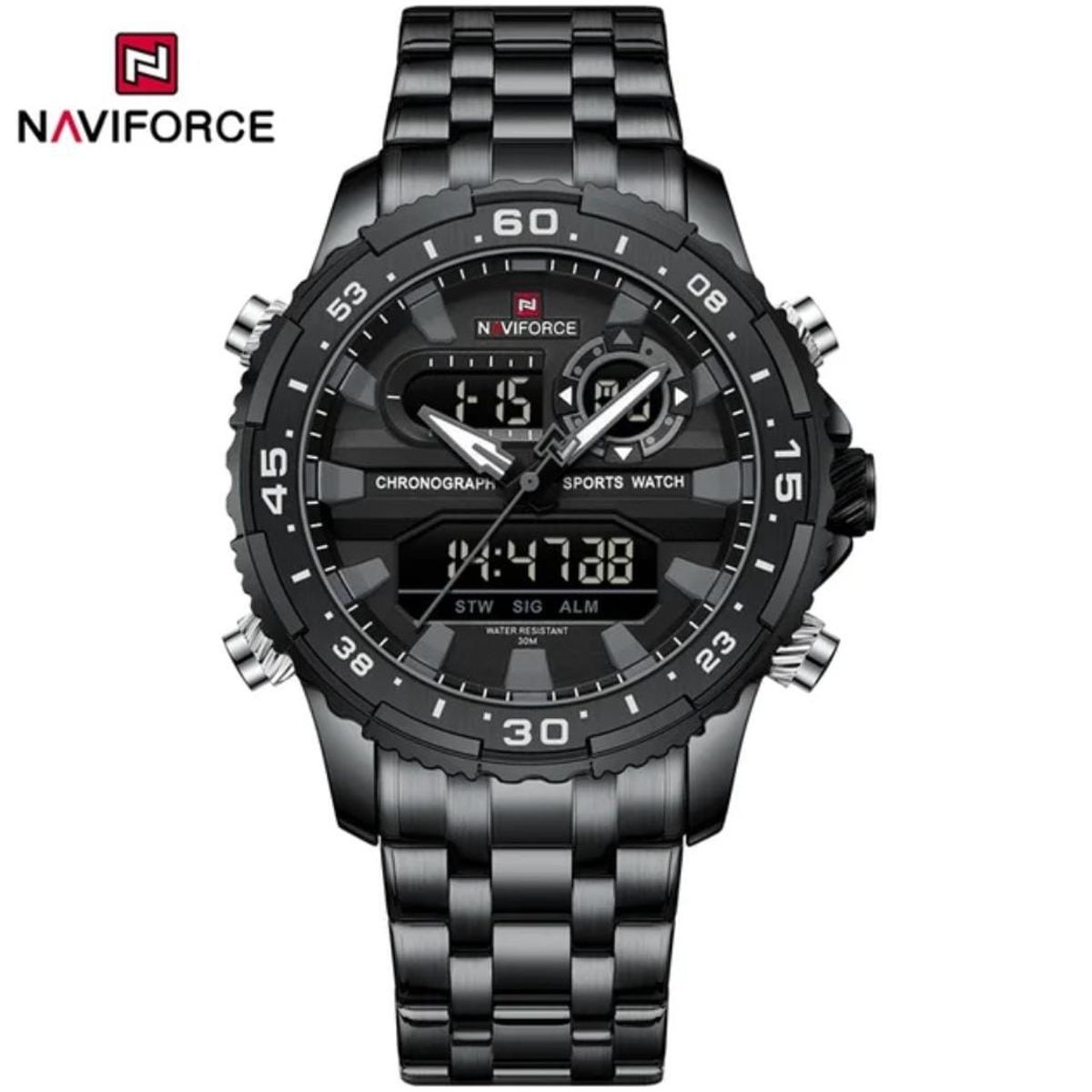 NAVIFORCE - Naviforce Negro Elegante N16_.