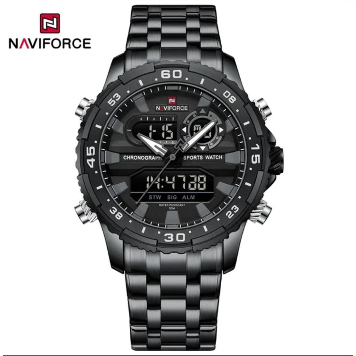 NAVIFORCE - Naviforce Negro Elegante N16_.