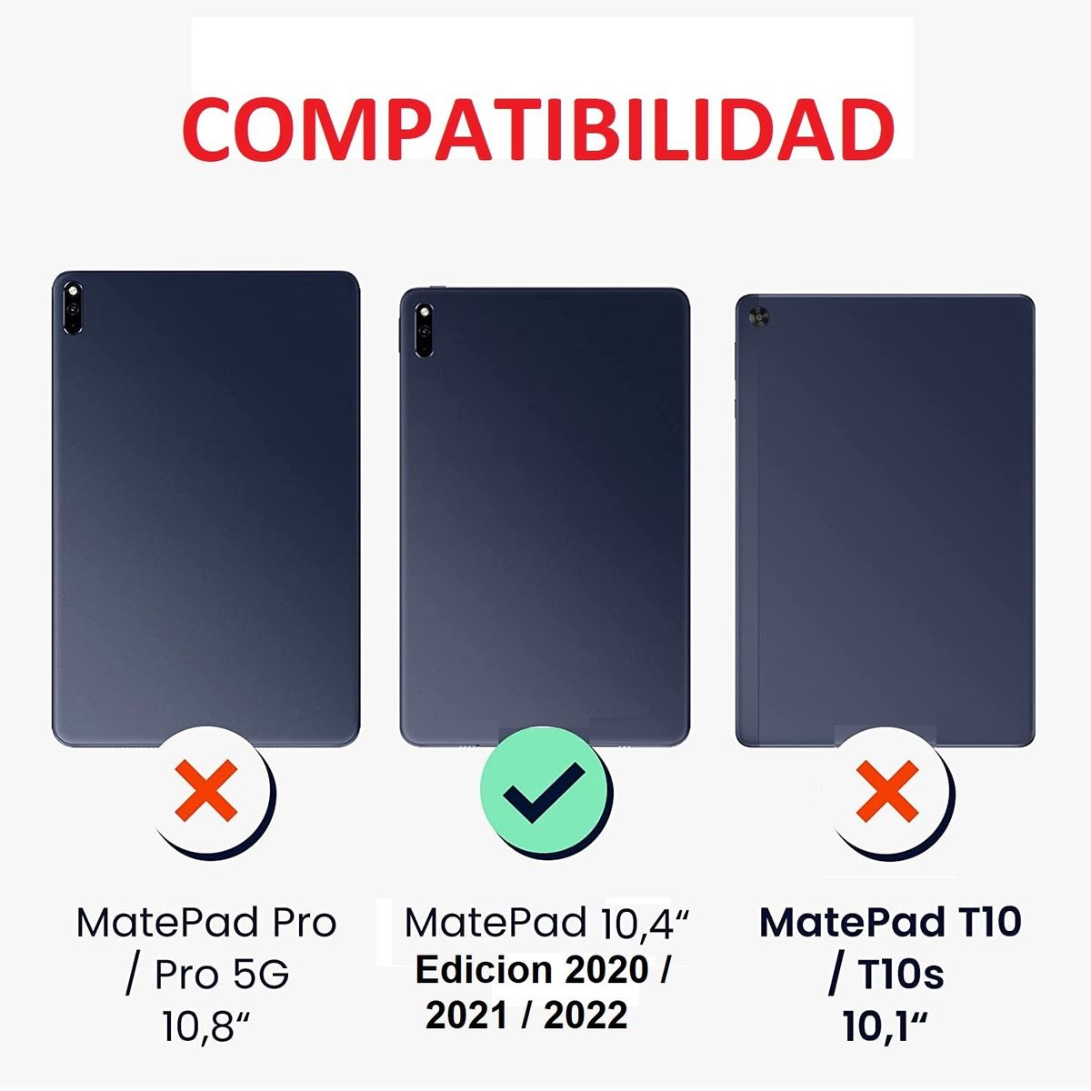 GENERICO - Funda Case Giratoria para Huawei MatePad 10.4 Edición 2022 Protector