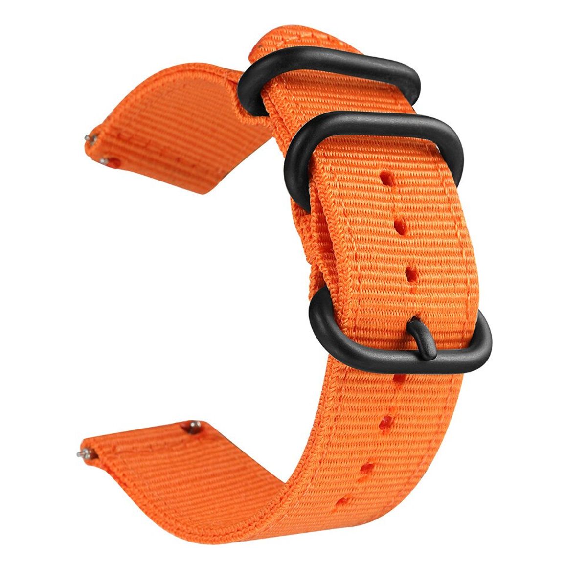 GENERICO - Correa Nylon para XIAOMI WATCH S2 - Naranja
