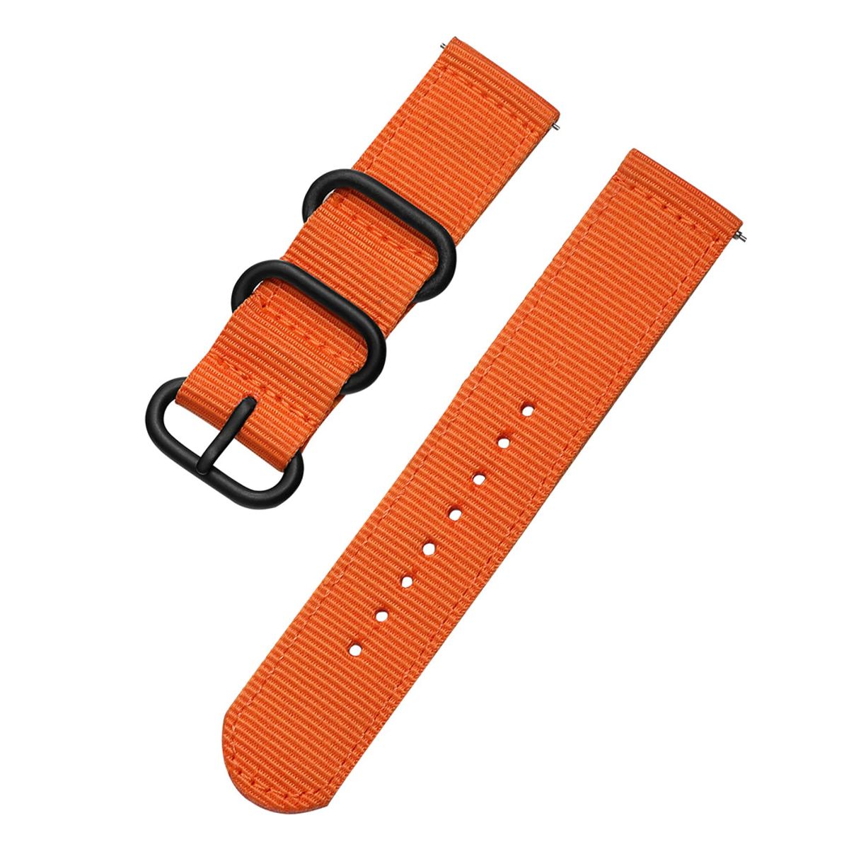 GENERICO - Correa Nylon para XIAOMI WATCH S2 - Naranja