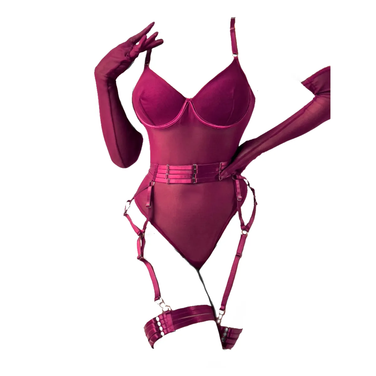 GENERICO - Body o Teddy Alison Lencería Conjunto