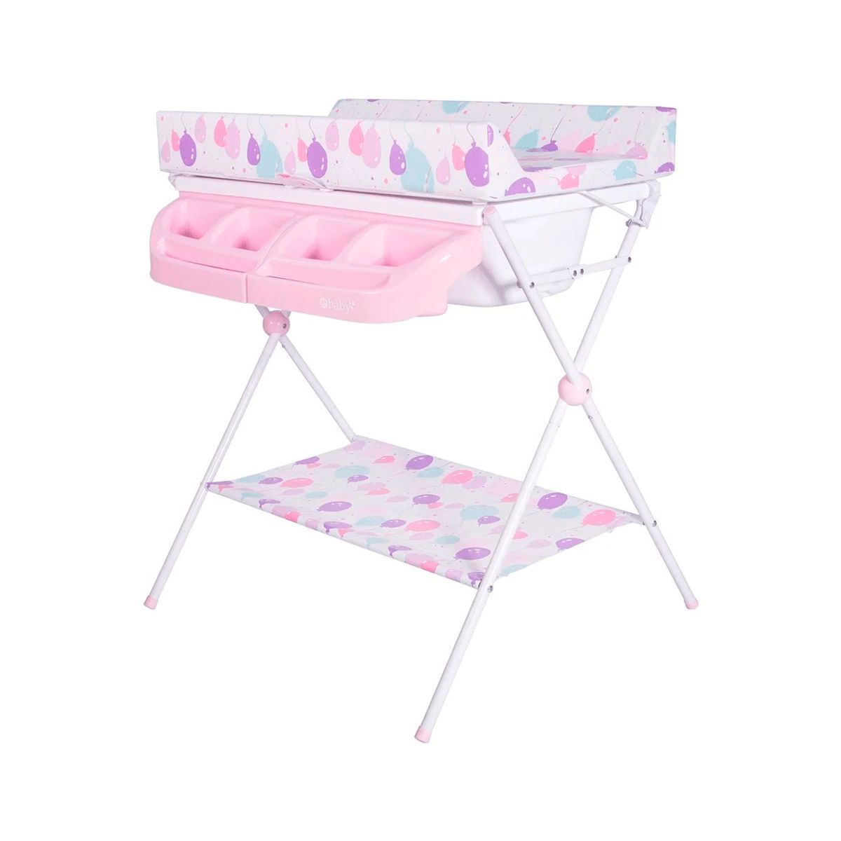 EBABY - Bañera Cambiador MAXI 830 Rosado