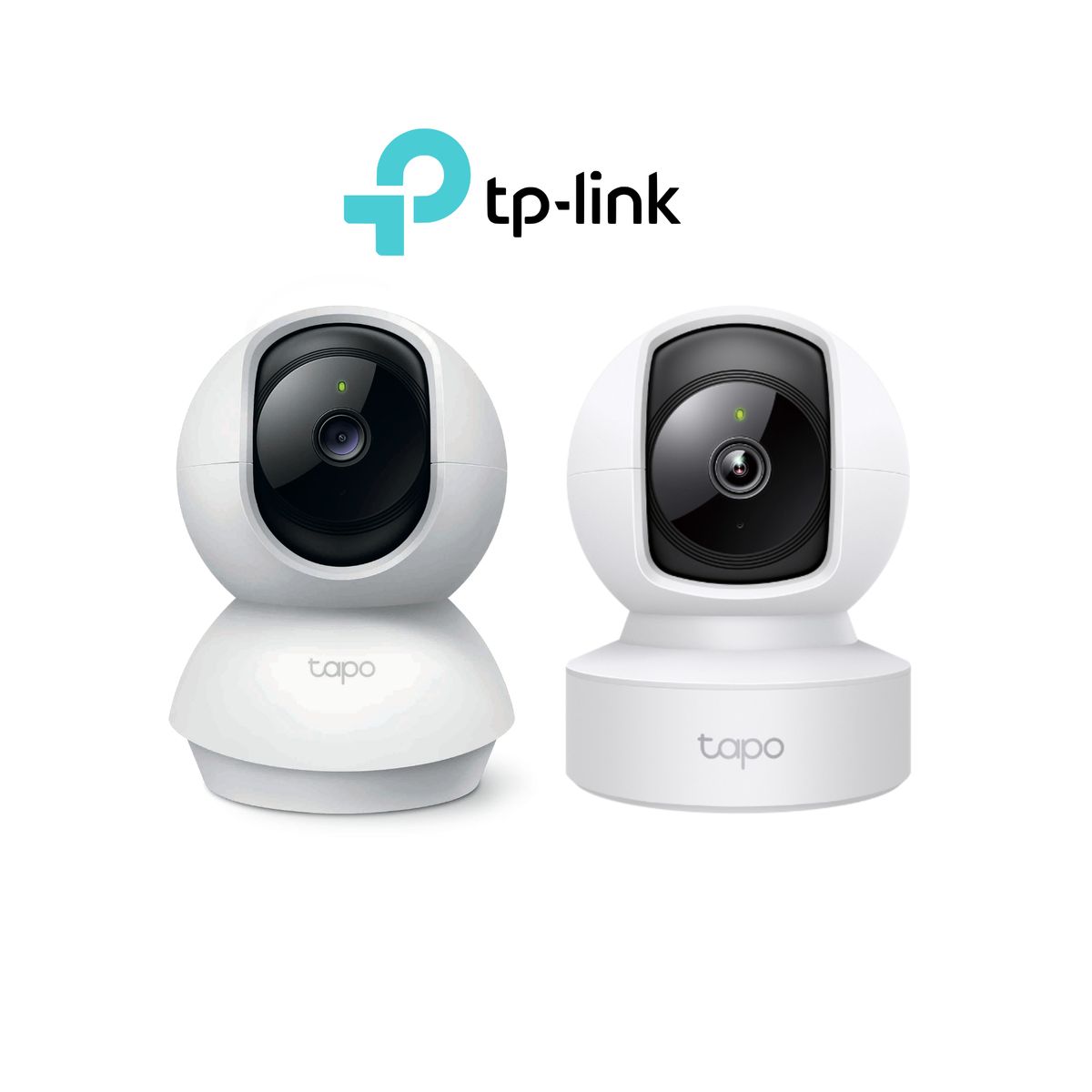 TP LINK - Kit de Cámaras de Seguridad Wi-Fi 360º Tapo C210 2K + Tapo C212 2K - Tplink