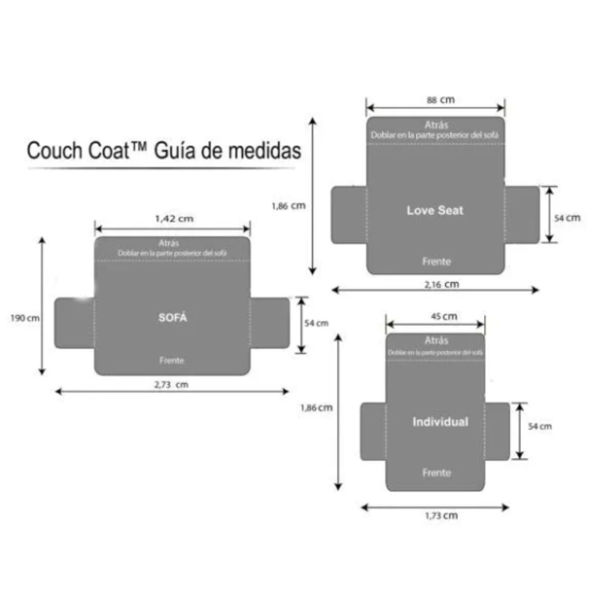 GENERICO - Cobertor Impermeable para Muebles de 1, 2 y 3 Cuerpos - Marrón
