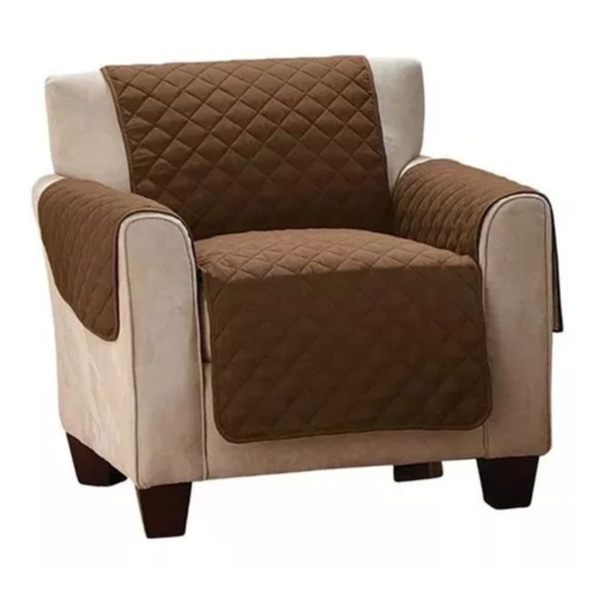 GENERICO - Cobertor Impermeable para Muebles de 1 Cuerpo - Marrón