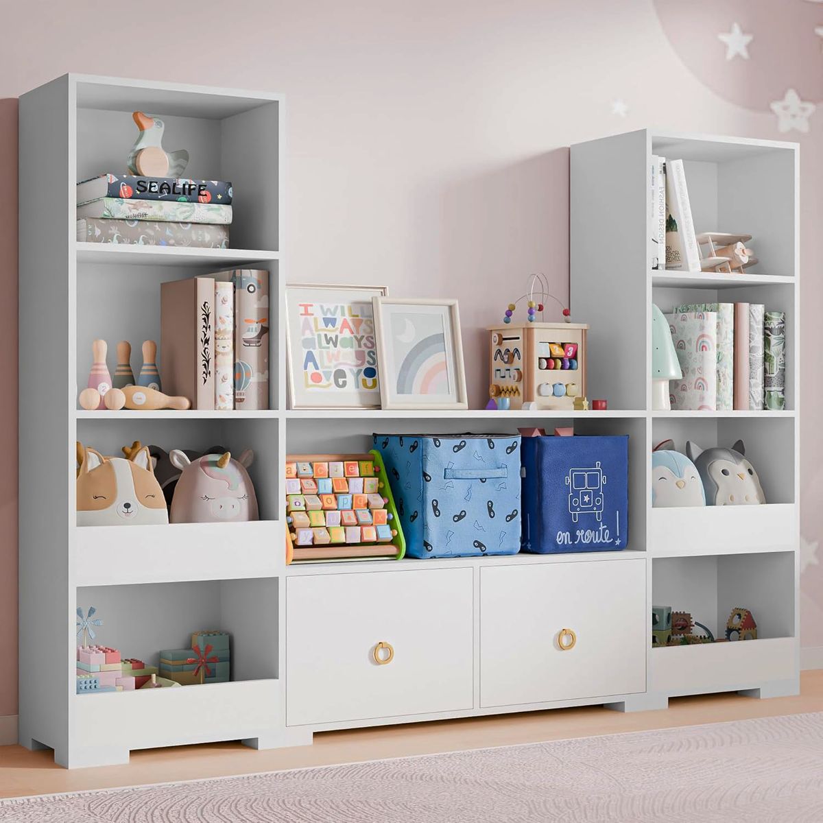 DIBA MUEBLES - Estante Librero Infantil Camila DIBA Muebles