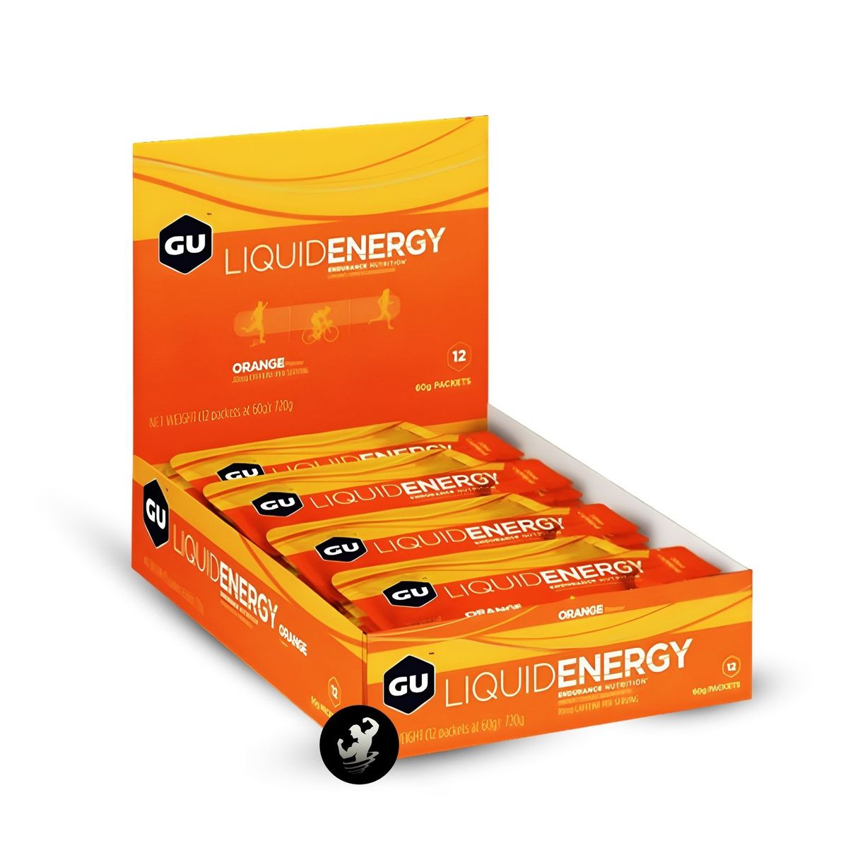 GENERICO - GU Gel energizante Líquido caja x 12 unidades - Orange