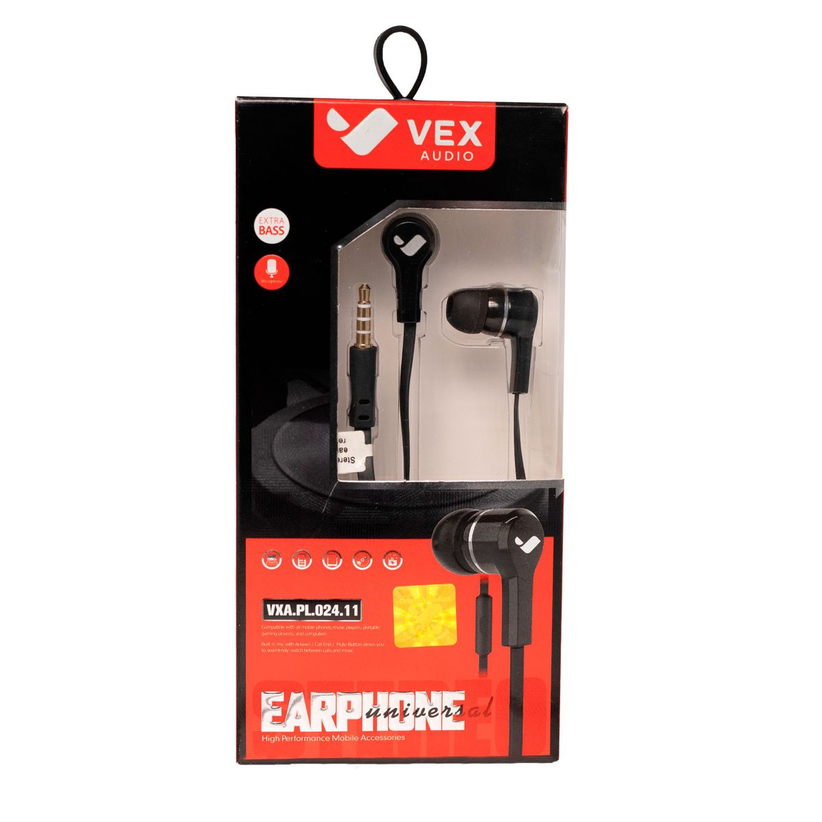 VEX - Audífono con Micrófono Force Super Bass In ear Vex Azul