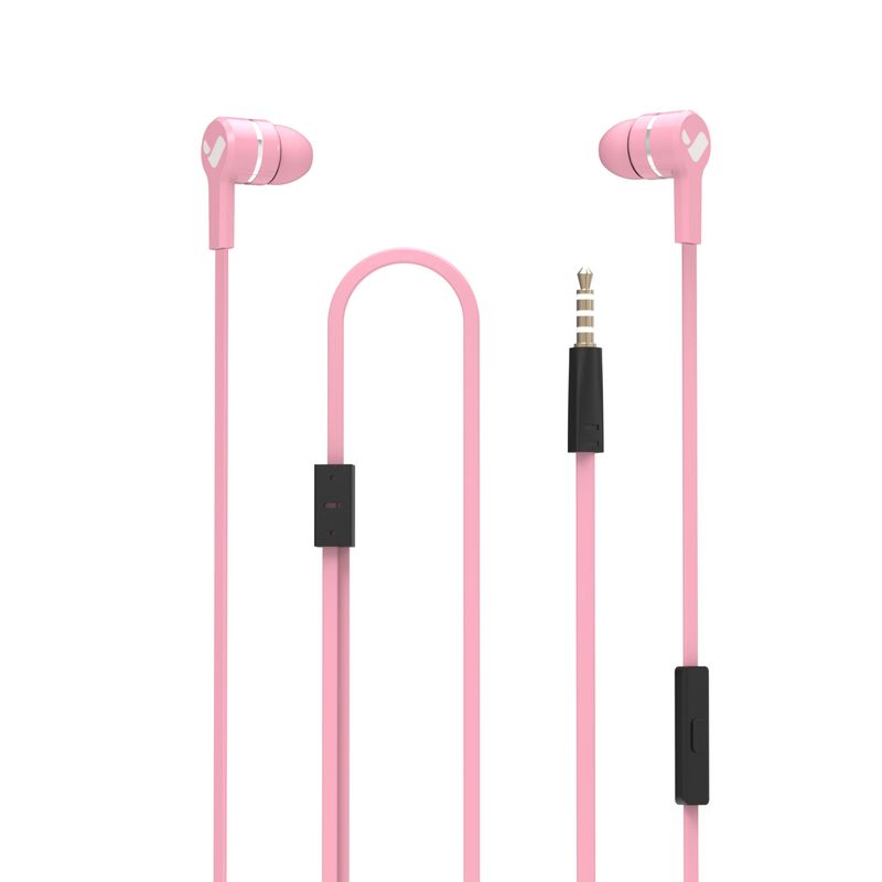 VEX - Audífono con Micrófono Force Super Bass In ear Vex Rosado