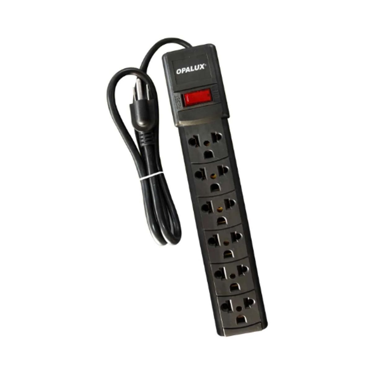 OPALUX - Extensión Universal Vulcanizada 6 Salidas 90cm OP-FL28 OPALUX